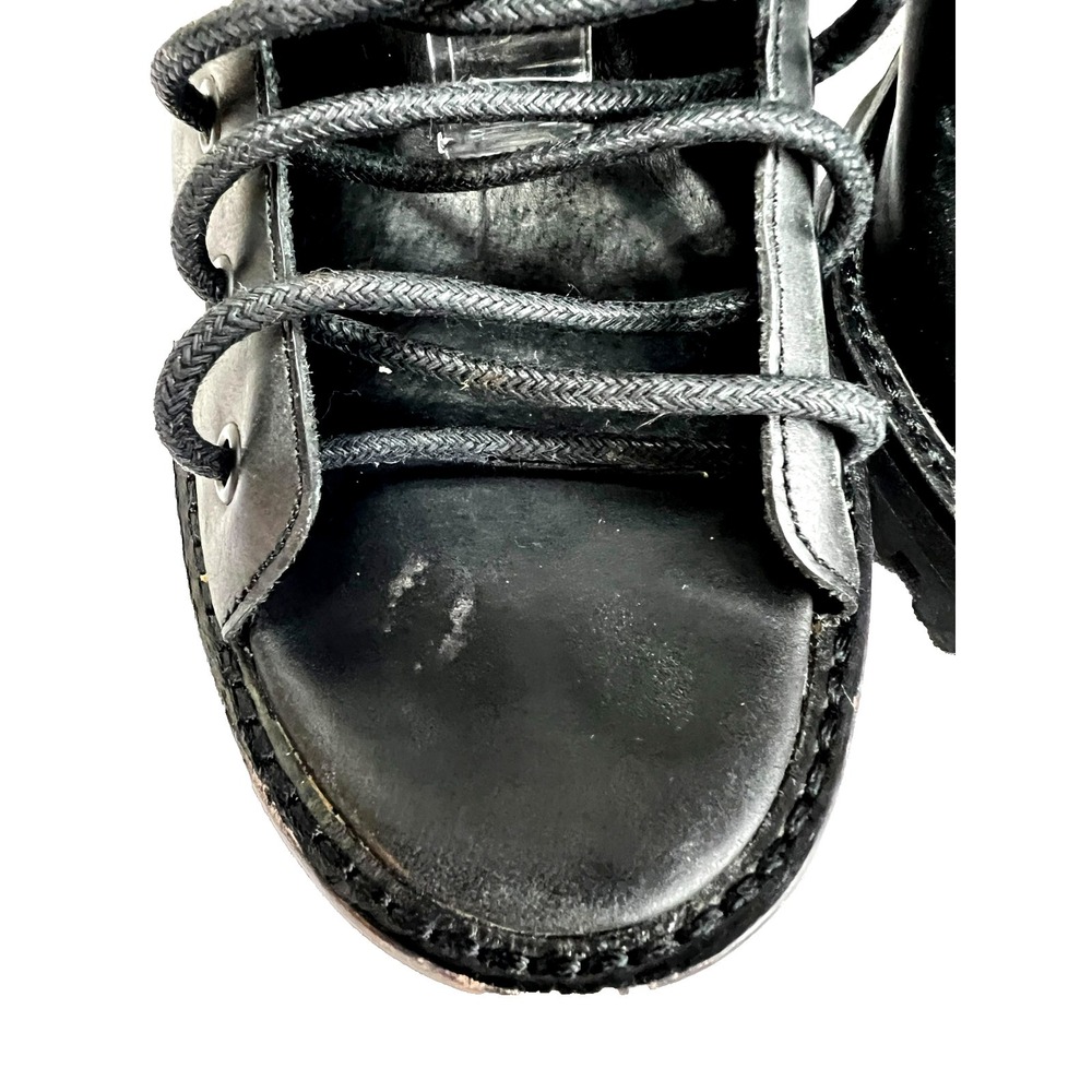 Jeffrey Campbell Free People Palermo 4" Heel  Open Toe Lace Up Side Zip‎ SZ 8 - Picture 8 of 12